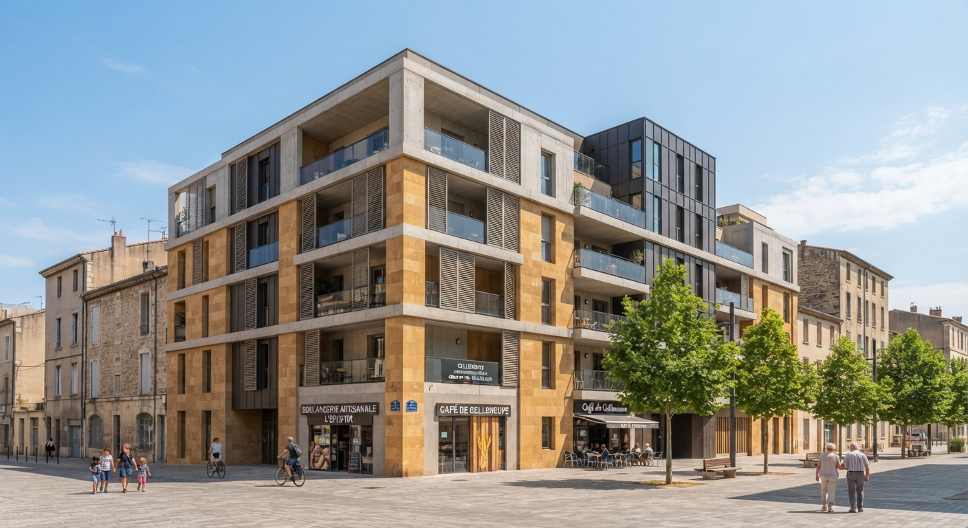 Appartement neuf déniché à Celleneuve Montpellier