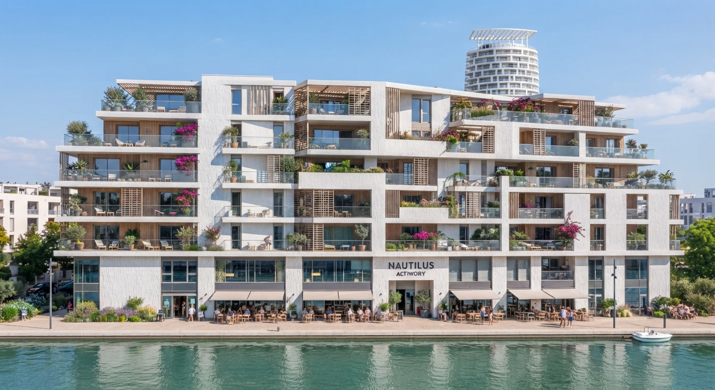 Appartement neuf déniché à Port Marianne par le Cabinet Primo