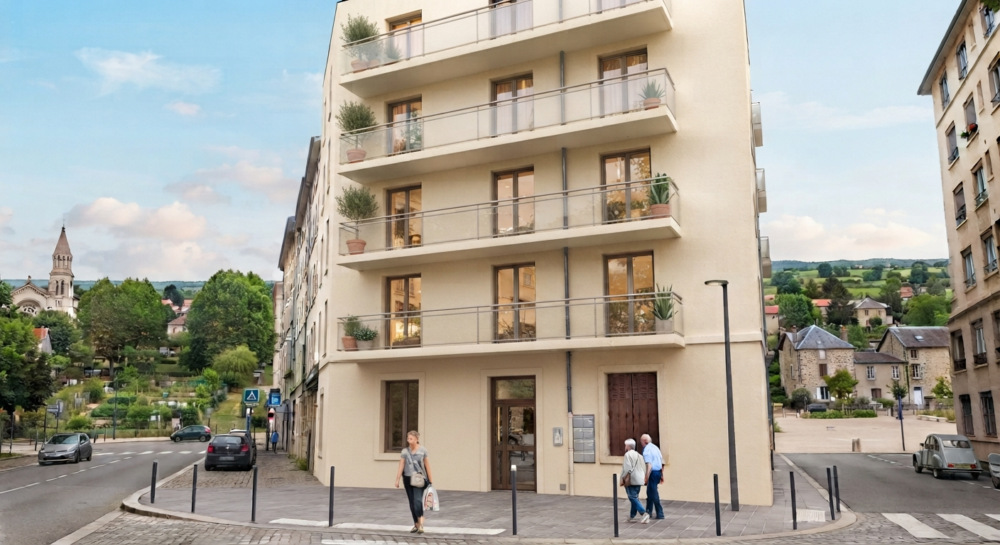Appartement neuf déniché à Villeurbanne